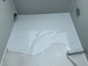 ウレタン防水の施工写真