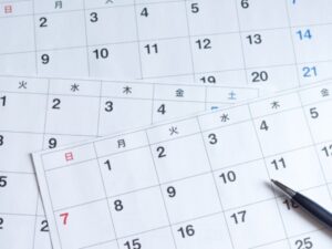 塗装工事にかかる日数